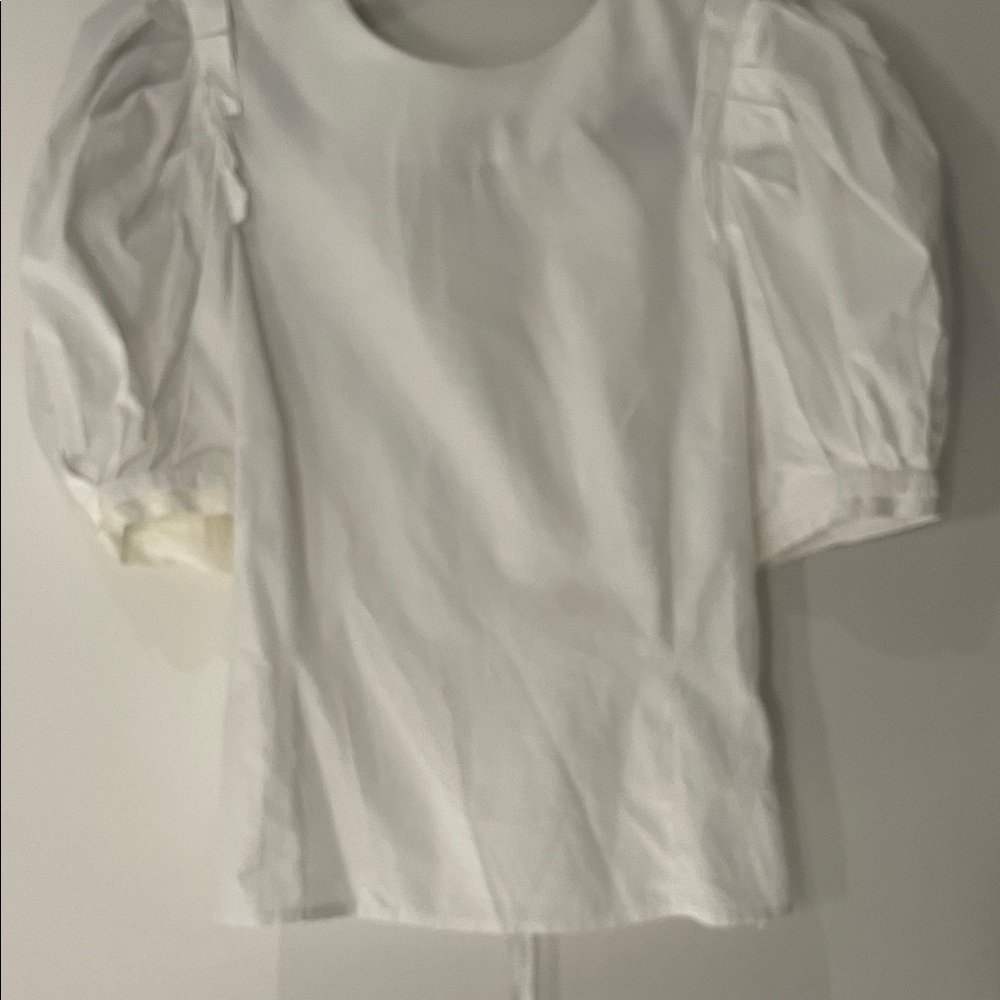 Brock Collection Puff Sleeve Top -size 0